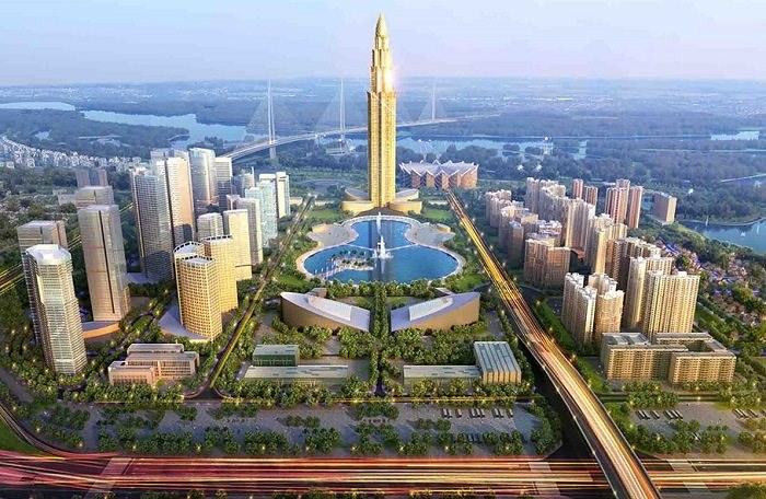 Hinh anh thap tai chinh phuong trach